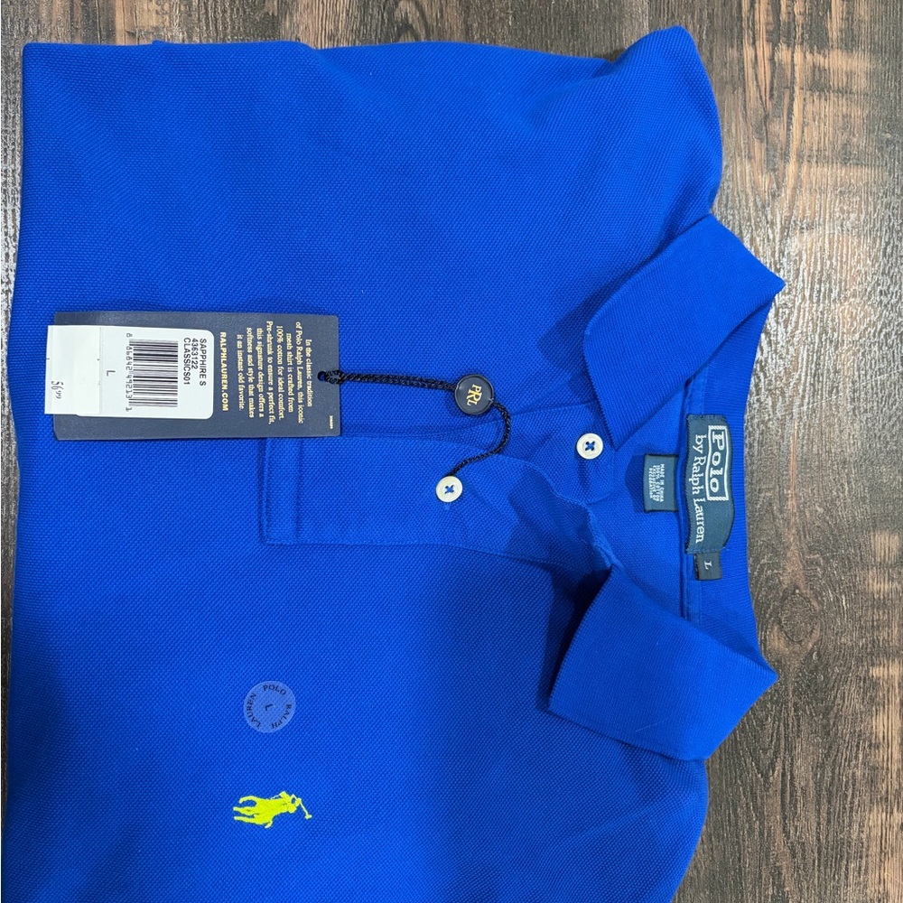 Ralph Lauren Sapphire Polo Shirt